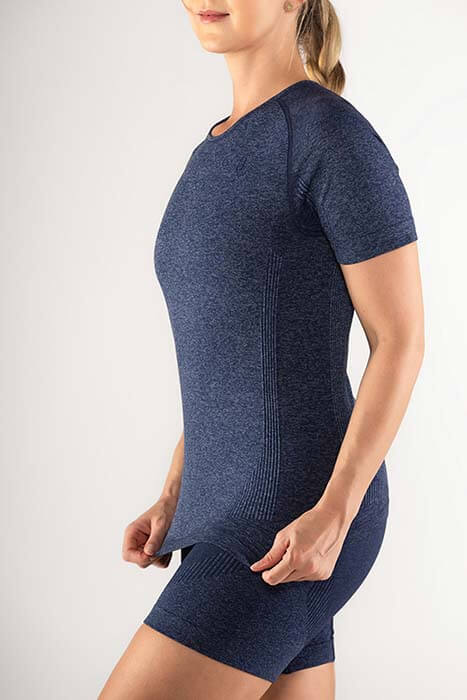 CAMISETA JASPEADA MUJER?FLEX TSX