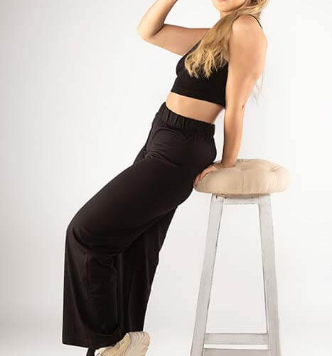 PANTALON LISO PALAZZO TESS